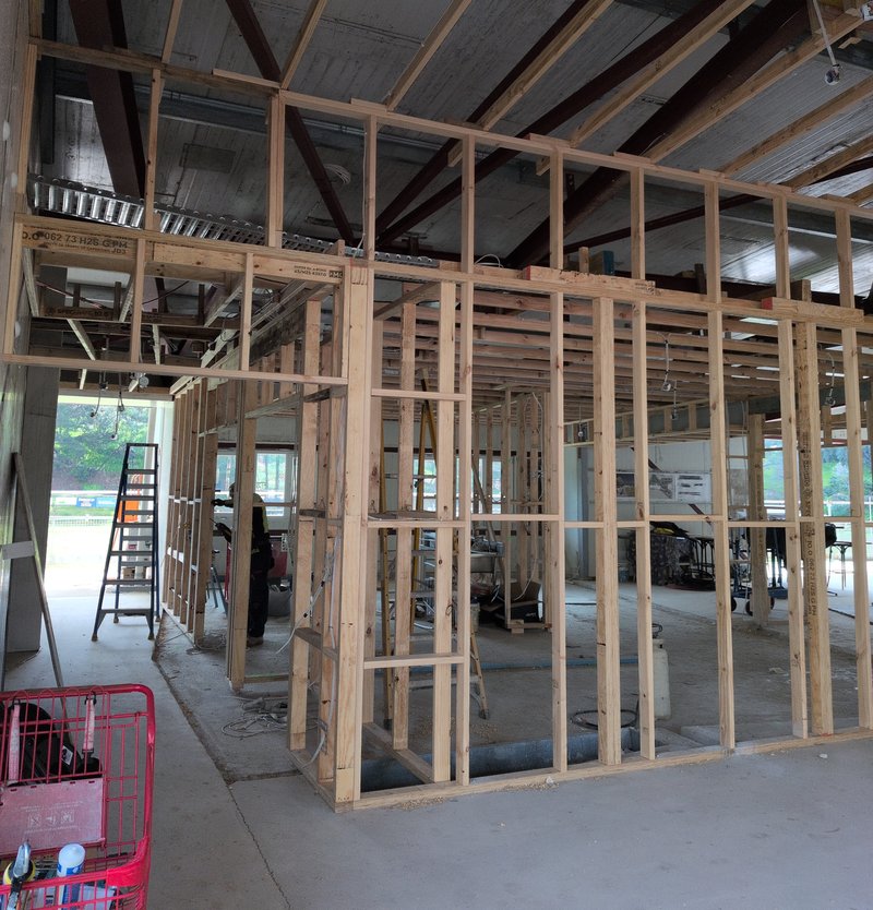 change rooms and foundations